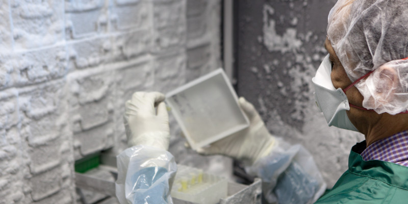 Dry Ice Temperature Monitoring in Afghanistan